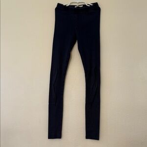 Petits Vilains navy blue cotton leggings size 10-11 yrs